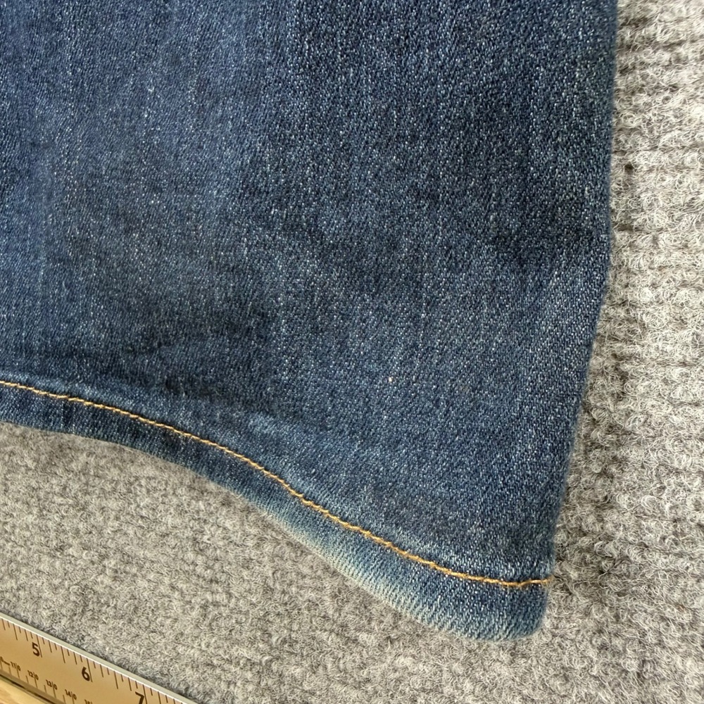 Signature by Levi Strauss Jeans 12M W31 L32 Dark Wash Mid-Rise Bootcut Women's - Picture 7 of 12